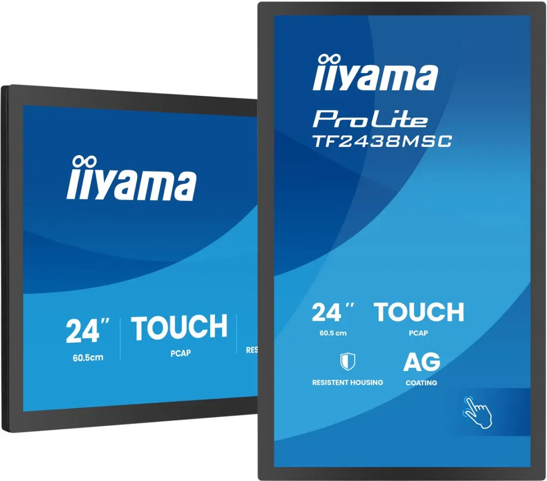 iiyama TF2438MSC-B2 Monitor - 24" - Zwart - afbeelding 2 van 6