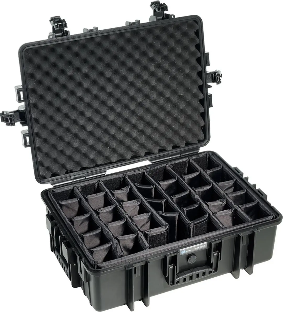 B&W Outdoor.cases 6500 Trolly 51L - Spiegelreflexcamera - Zwart