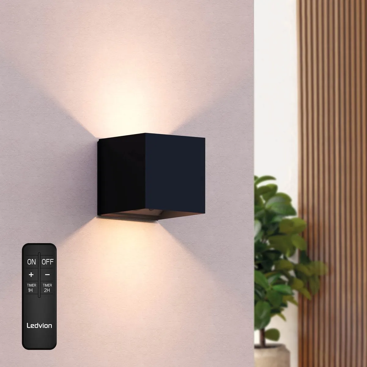 LEDVION Oplaadbare Wandlamp met Sensor 150 Lumen