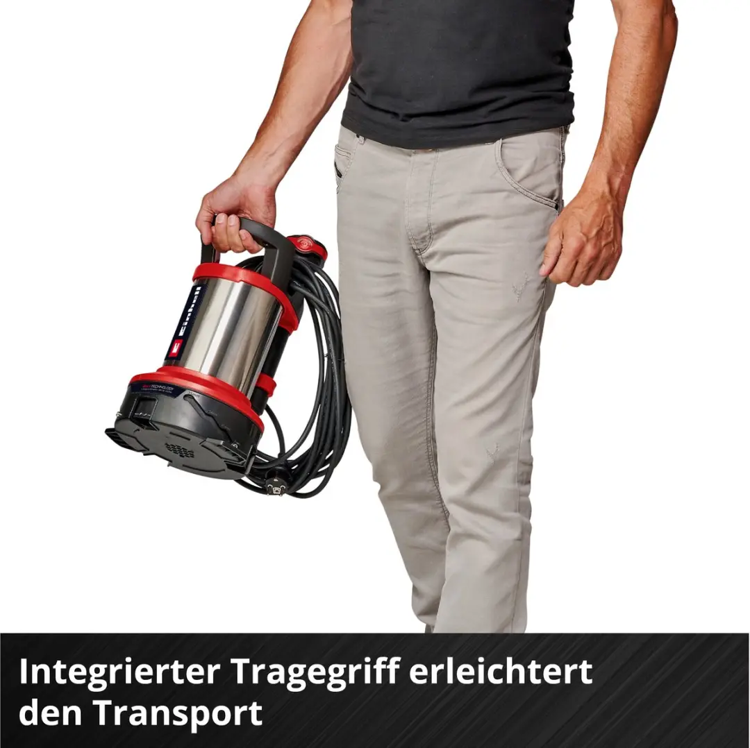 Einhell GE-DP 7535 N LL ECO Vuilwaterpomp 750W - 18.500 l/u - afbeelding 5 van 6