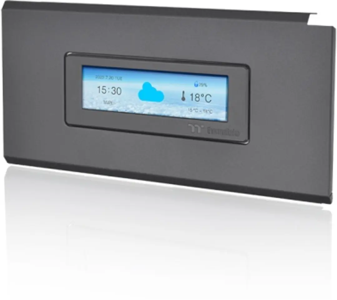 Thermaltake AC-064-OO1NAN-A1 Universeel LCD Panel Kit - Zwart - afbeelding 2 van 3