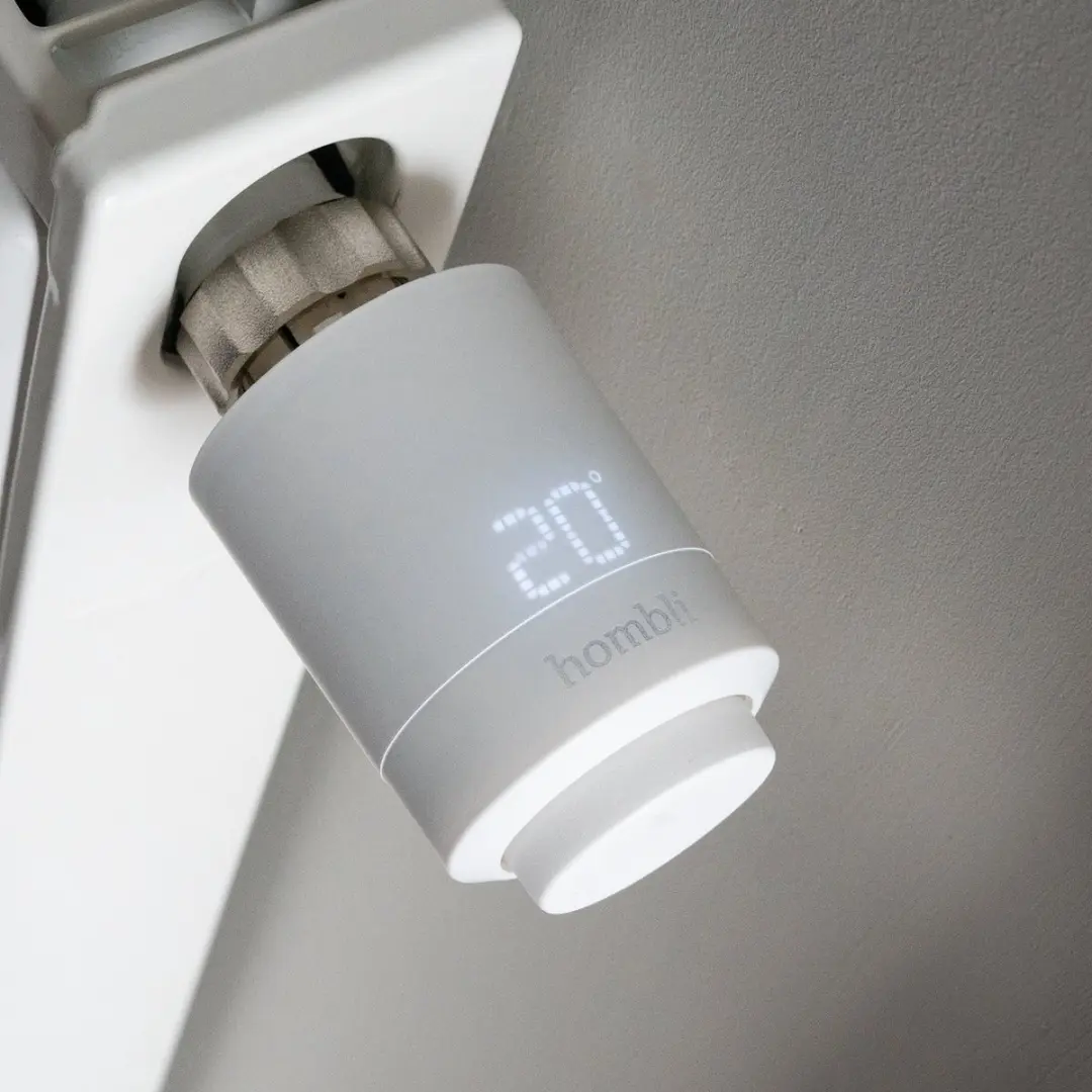 Hombli Slimme Radiatorknop Thermostaatkraan M30 - Wit