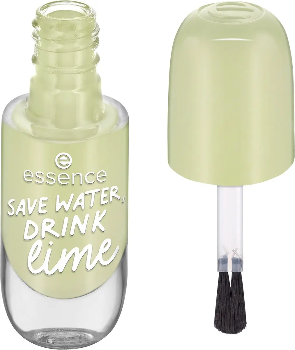 Essence Nagelkleur Gel Nagellak 49 SAVE WATER, DRINK Lime - afbeelding 2 van 2