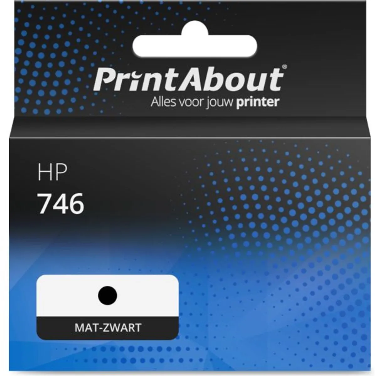 PrintAbout Inktcartridge P2V83A Mat-zwart