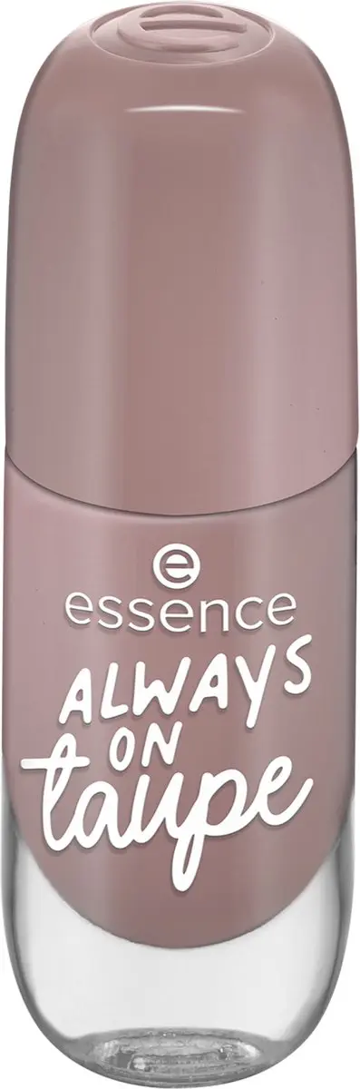 Essence Gel Nagellak 37 ALWAYS ON Taupe - 8ml - afbeelding 4 van 4