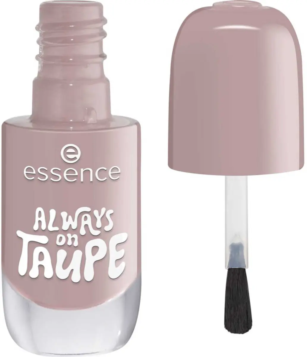 Essence Gel Nagellak 37 ALWAYS ON Taupe - 8ml - afbeelding 3 van 4