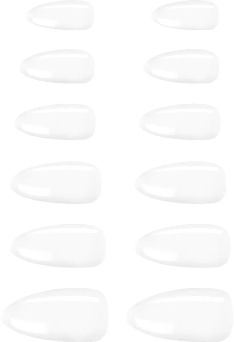 Essence What the Fake! Press-on Nails 02 Bare White - afbeelding 2 van 2