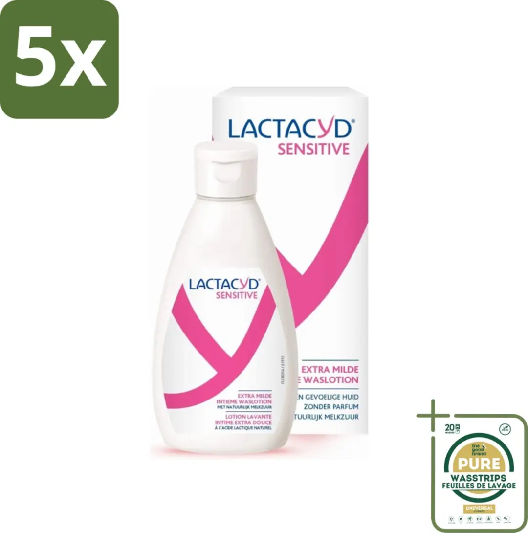 5 x Lactacyd Sensitive