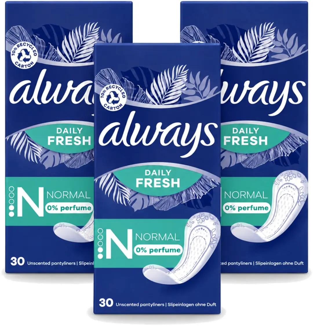 3 x Always Daily Fresh