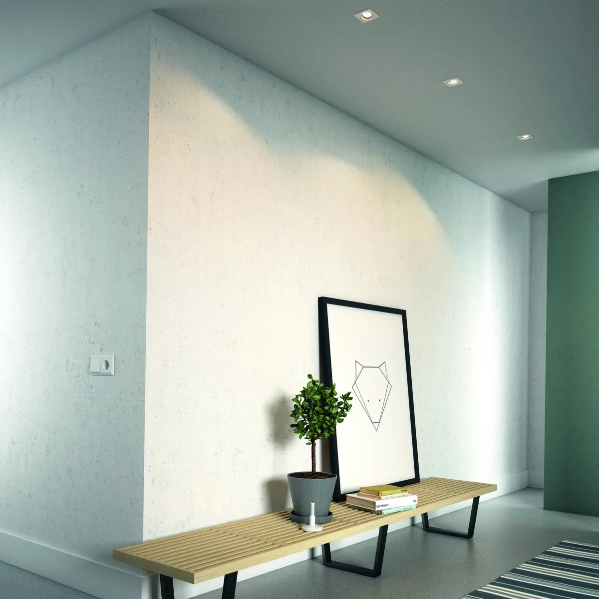 Philips Enneper Inbouwspot 3-lichts - Wit
