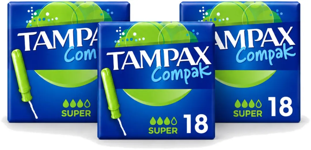 3 x Tampax Compak