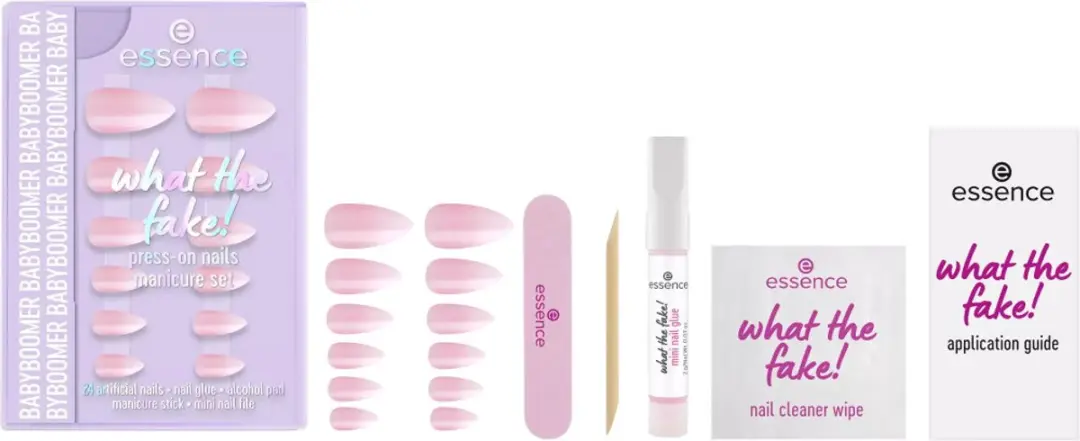 Essence What the Fake! Press-On Nagels 03 Babyboomer - afbeelding 5 van 5