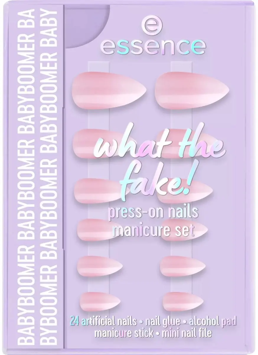 Essence What the Fake! Press-On Nagels 03 Babyboomer