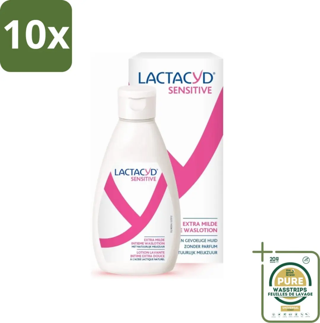 10 x Lactacyd Sensitive