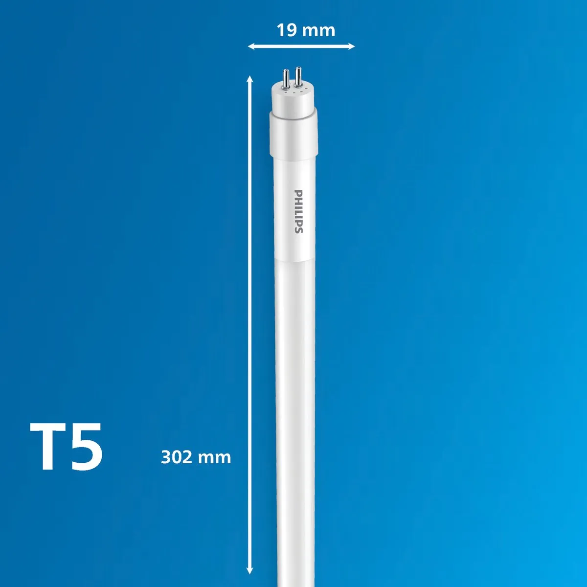 Philips Projectline LED TL Buis T5 Mini 4.5W G5 - 300mm Koelwit Mat
