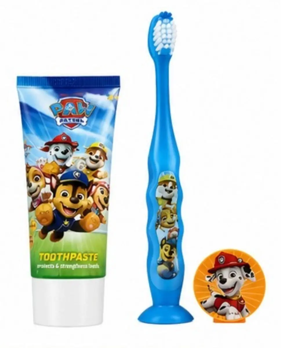 Paw Patrol Kindertandenborstelset in etui 3-delig
