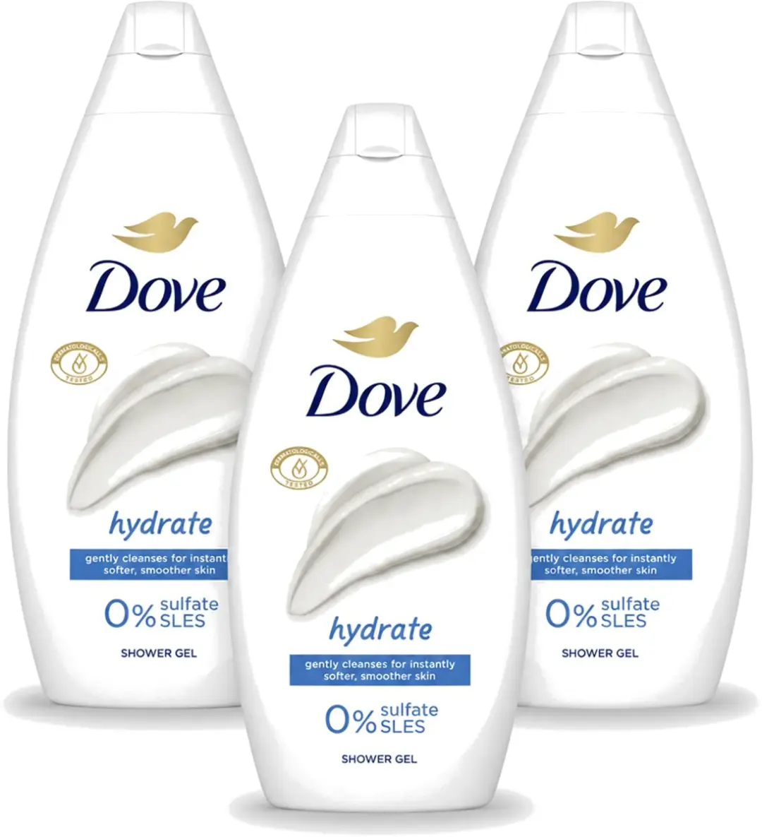 3 x Dove Hydrate