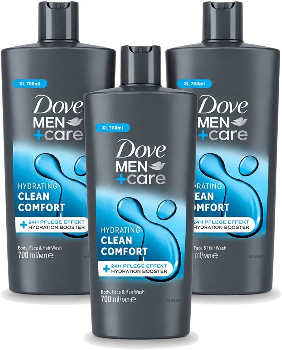 3 x Dove Men+Care