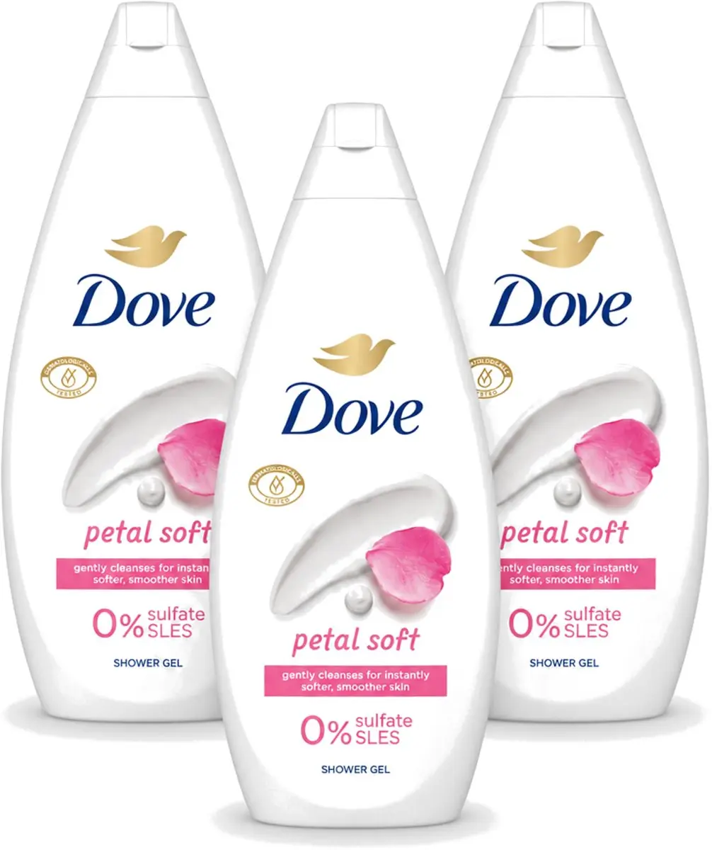 3 x Dove Petal Soft