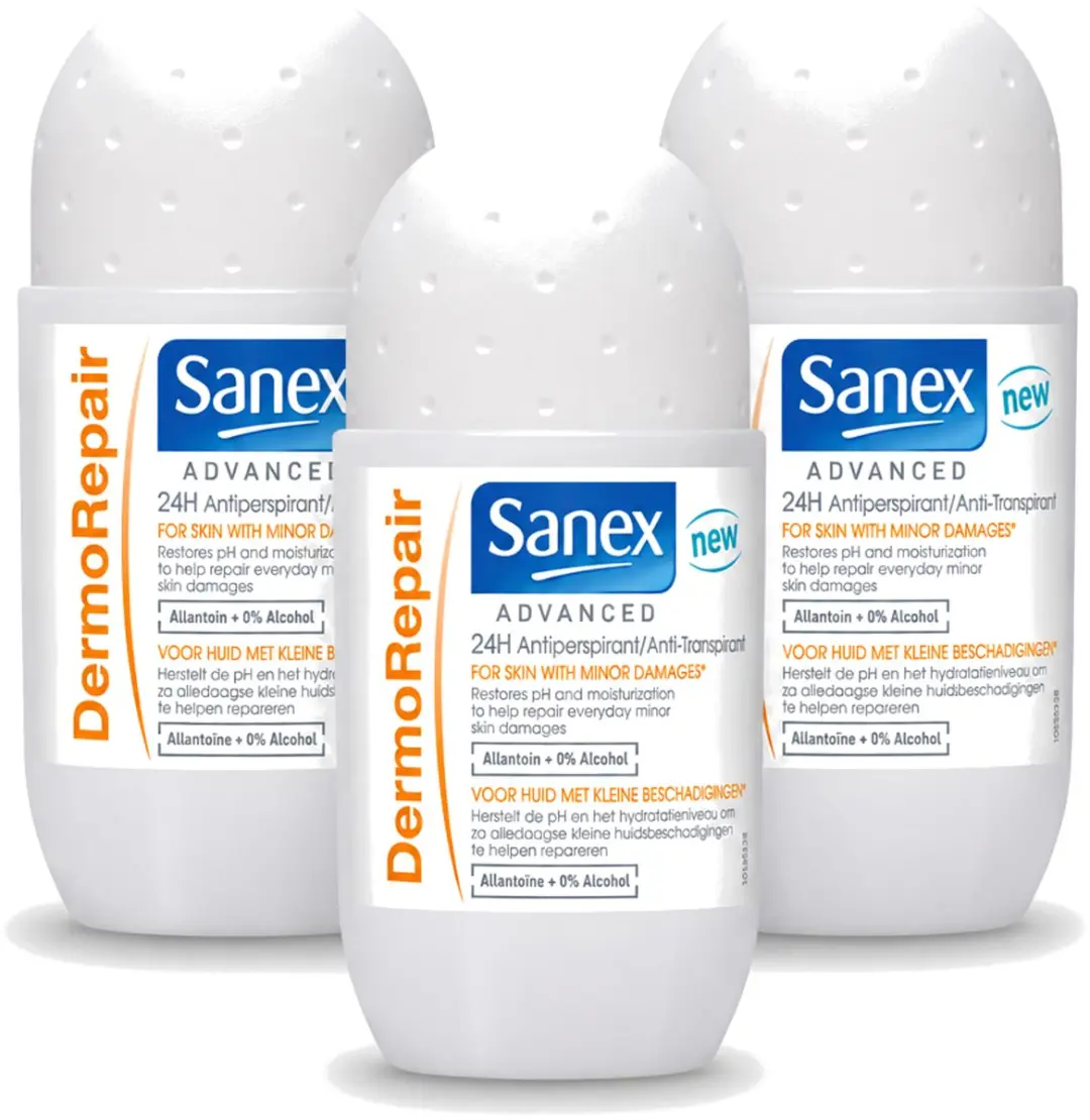 3 x Sanex Advanced