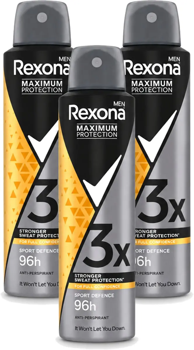 3 x Rexona