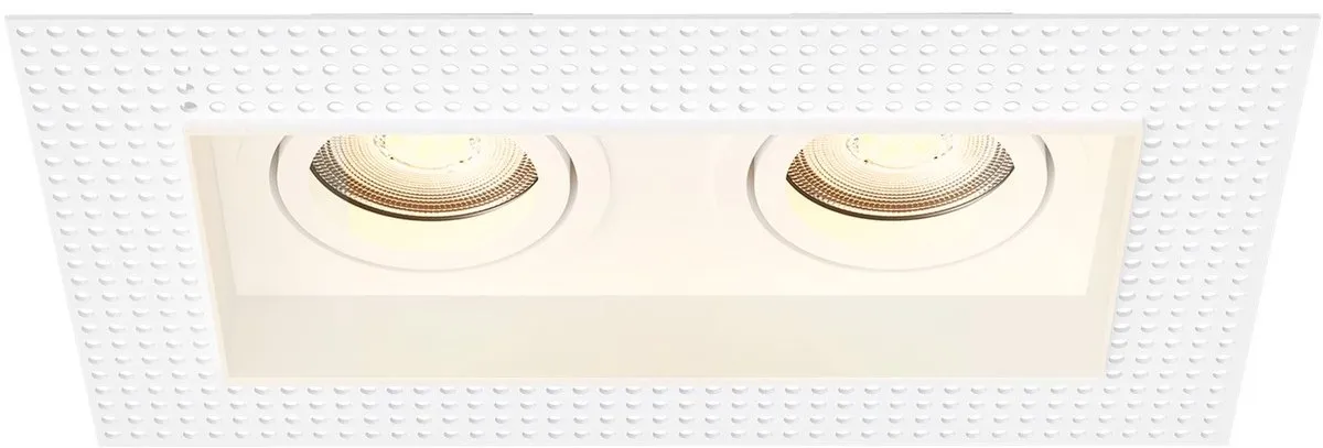LEDVION Trimless LED Inbouwspot 130x130mm - Wit - 3W - 2700K