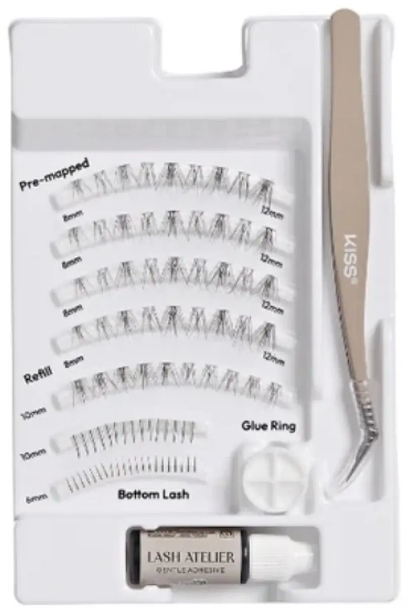 Kiss Lash Atelier Natural Wimperextensions Kit 6-12mm