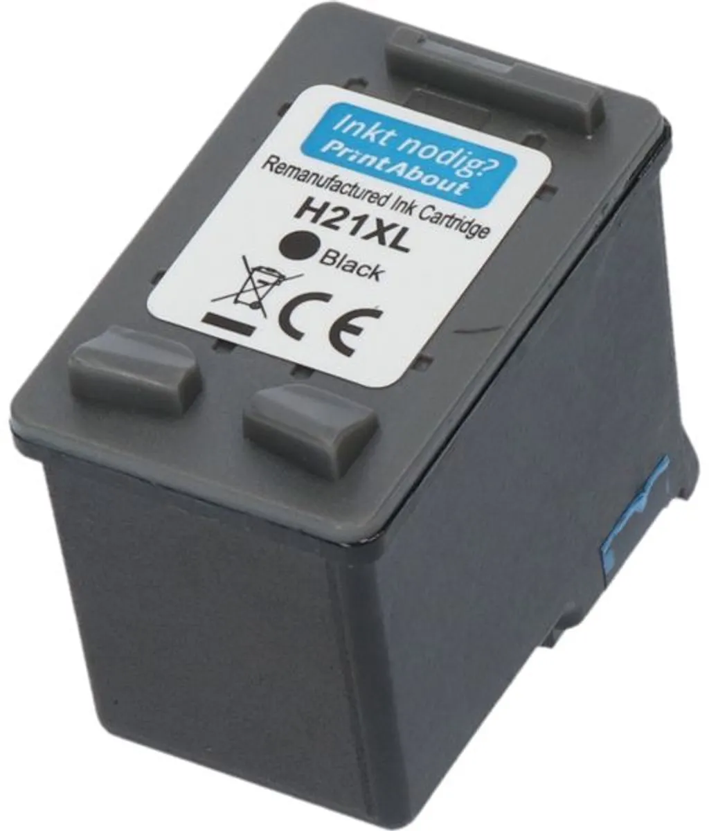 PrintAbout Inktcartridge C9351AE Zwart - 23ml - o.a. HP DeskJet