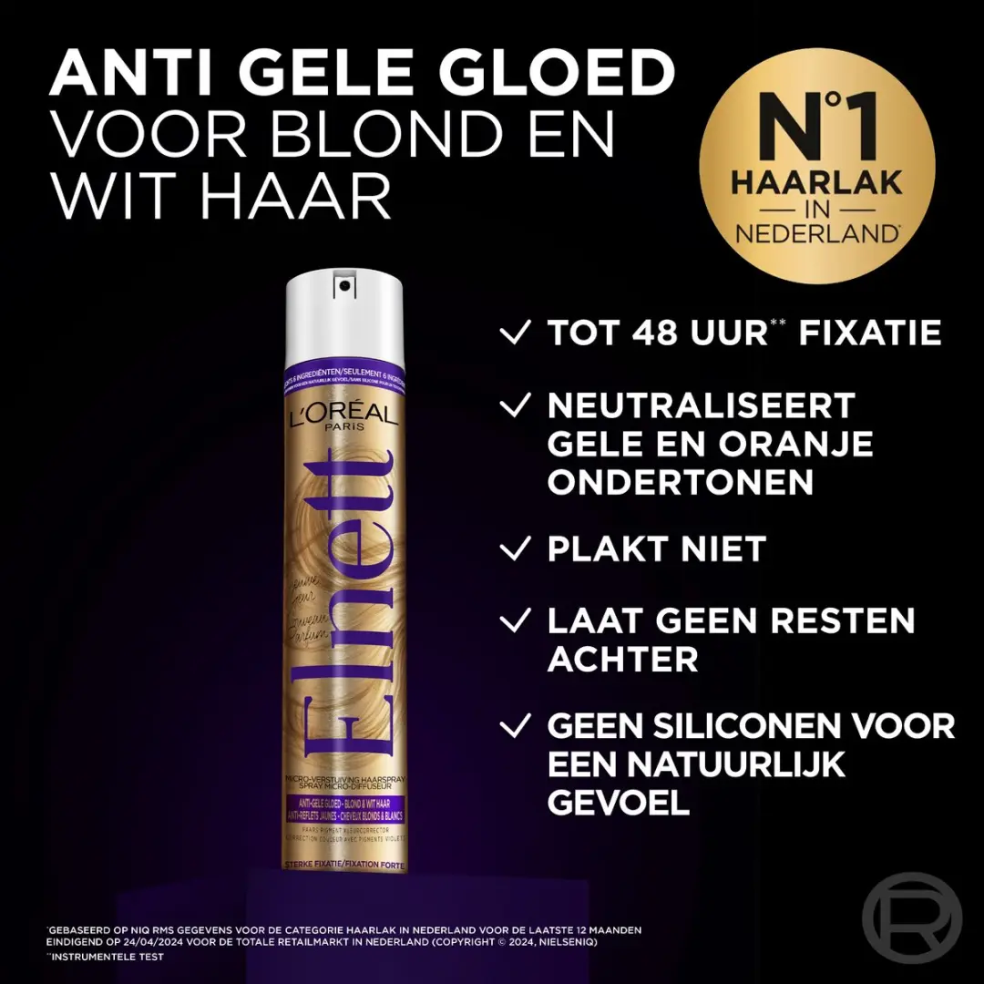 L'Oréal Paris Elnett Purple Haarlak 200ml