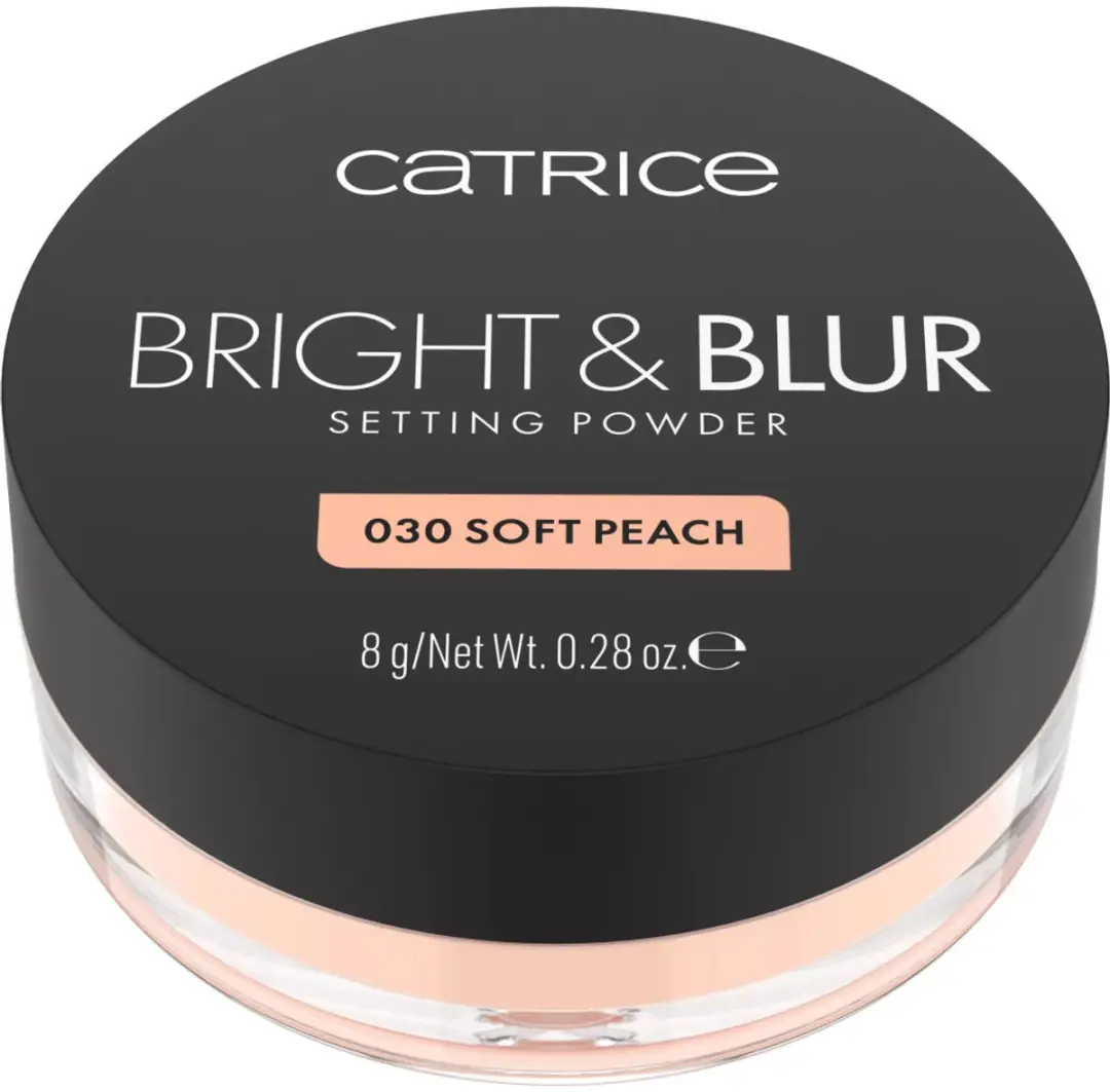 Catrice Bright & Blur Fixeerpoeder 8g - Soft Peach - afbeelding 2 van 6