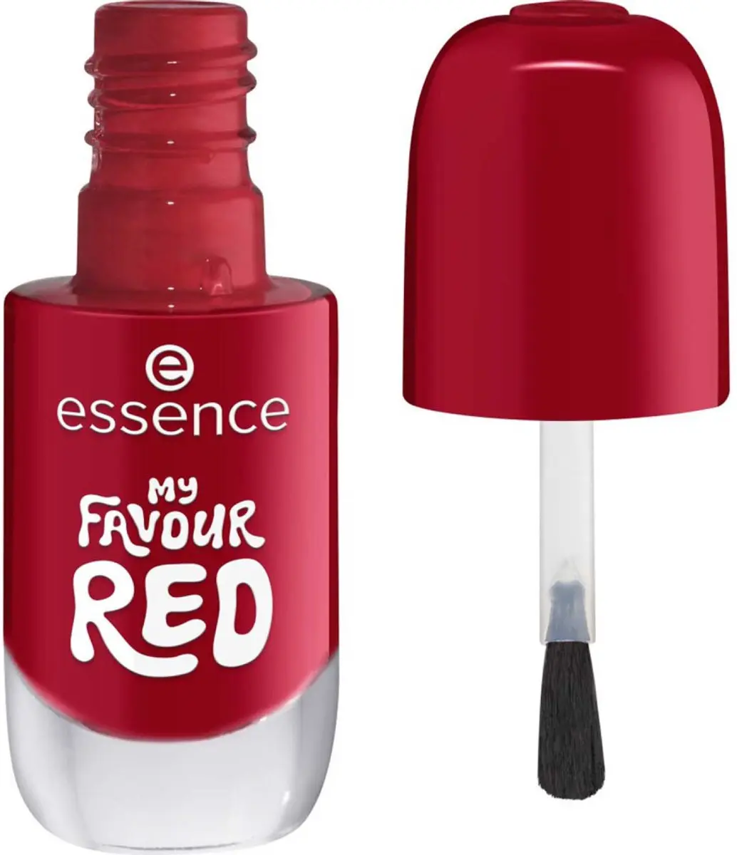 Essence Gel Nagellak 14 My Favour Red - 8ml - afbeelding 2 van 3