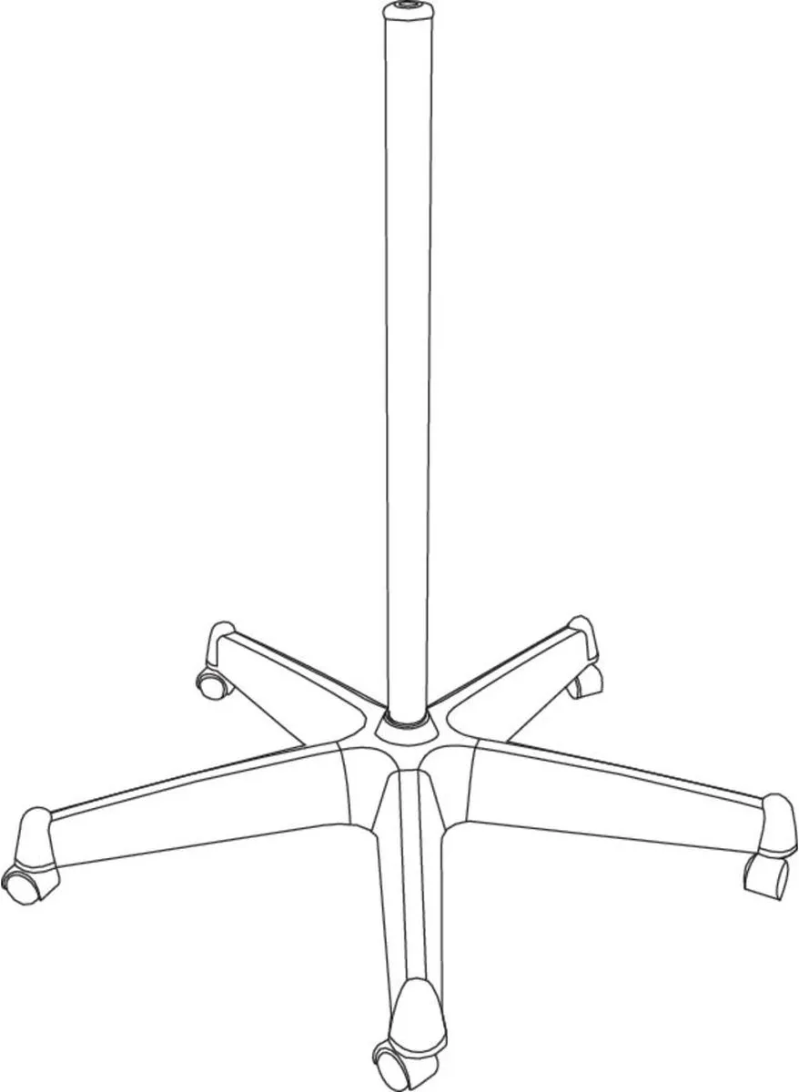 TOOLCRAFT 1526047 Rolstatief - 5 Stuks