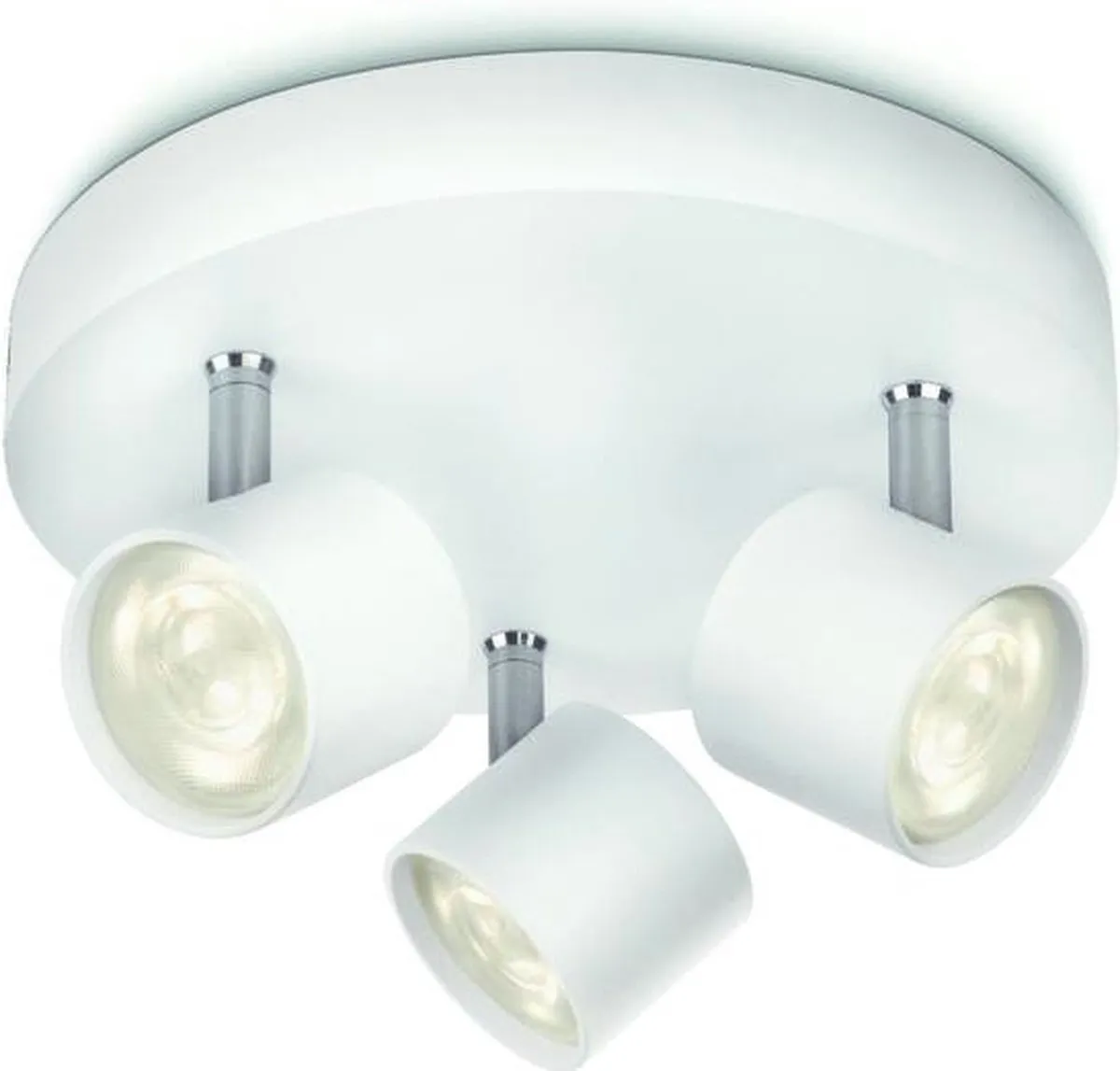 Philips Star Opbouwspot 3-lichts - Wit