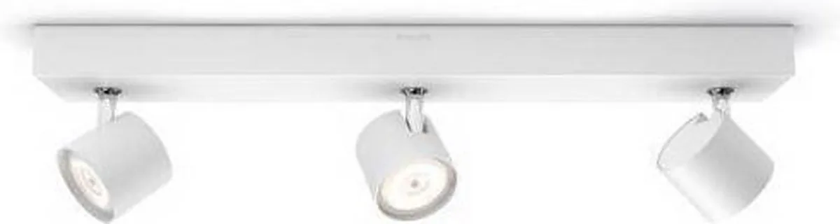 Philips Star Opbouwspot 3-lichts - Wit