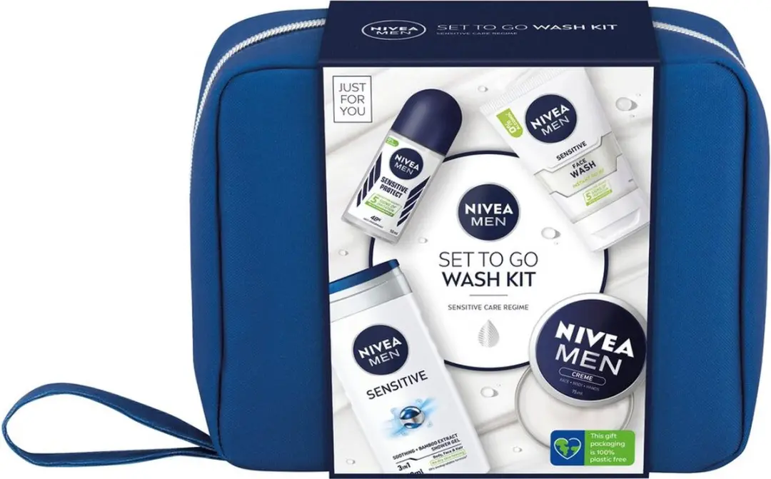 NIVEA Men Set To Go Wash Kit