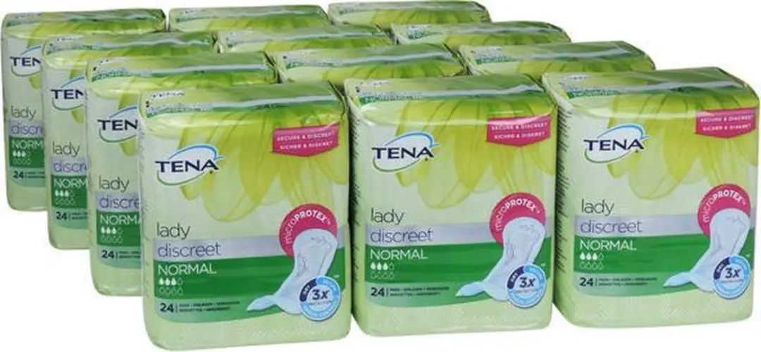 Inlegger Tena Lady Disceet, Normal, per 12 x 24 stuks