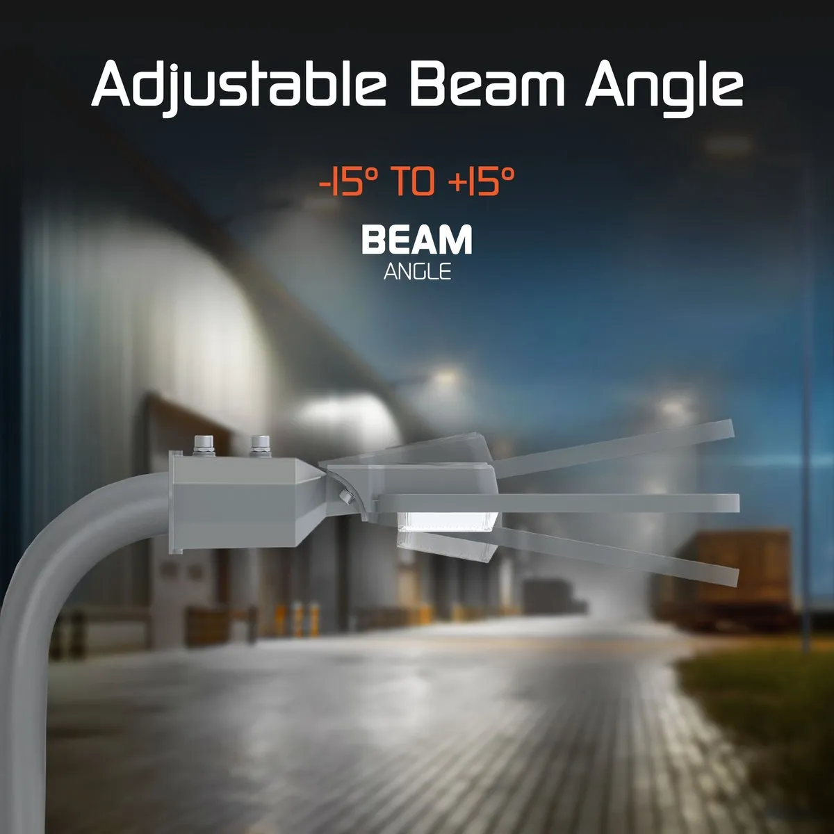 Ledvion LED Straatlamp 50W 6500K IP65 - Osram Chips