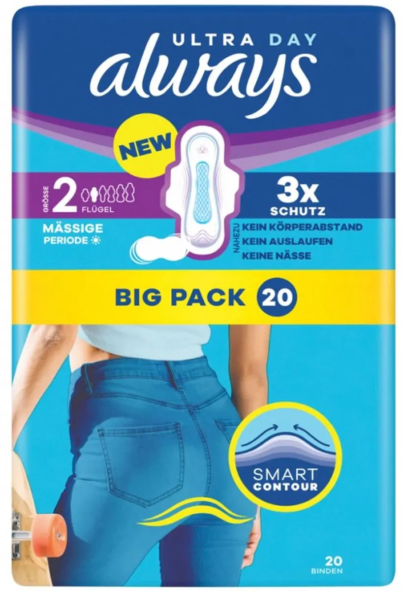 Always Maxi Dameshygiëne Ultra Day Long Maat 2