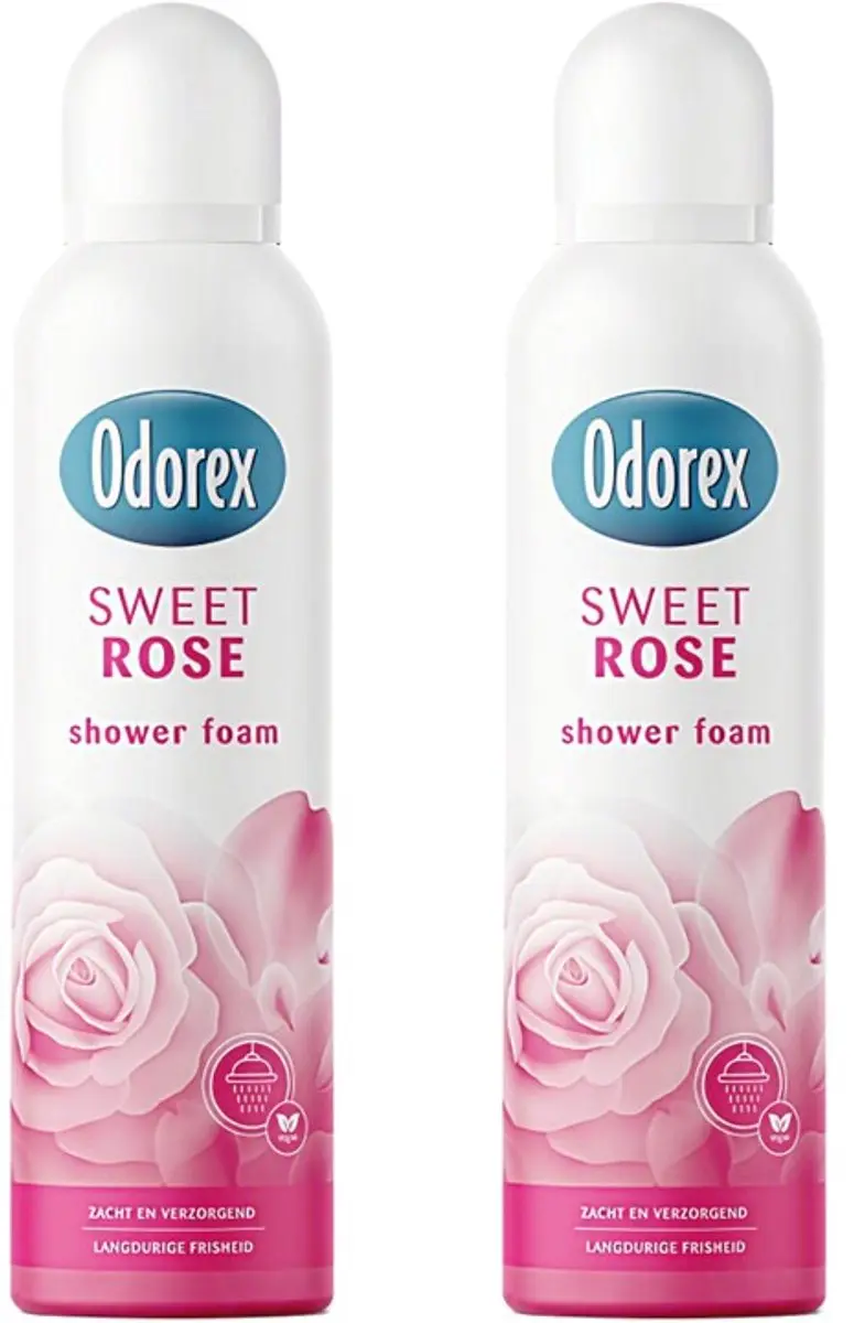 Odorex Showerfoam Sweet Rose