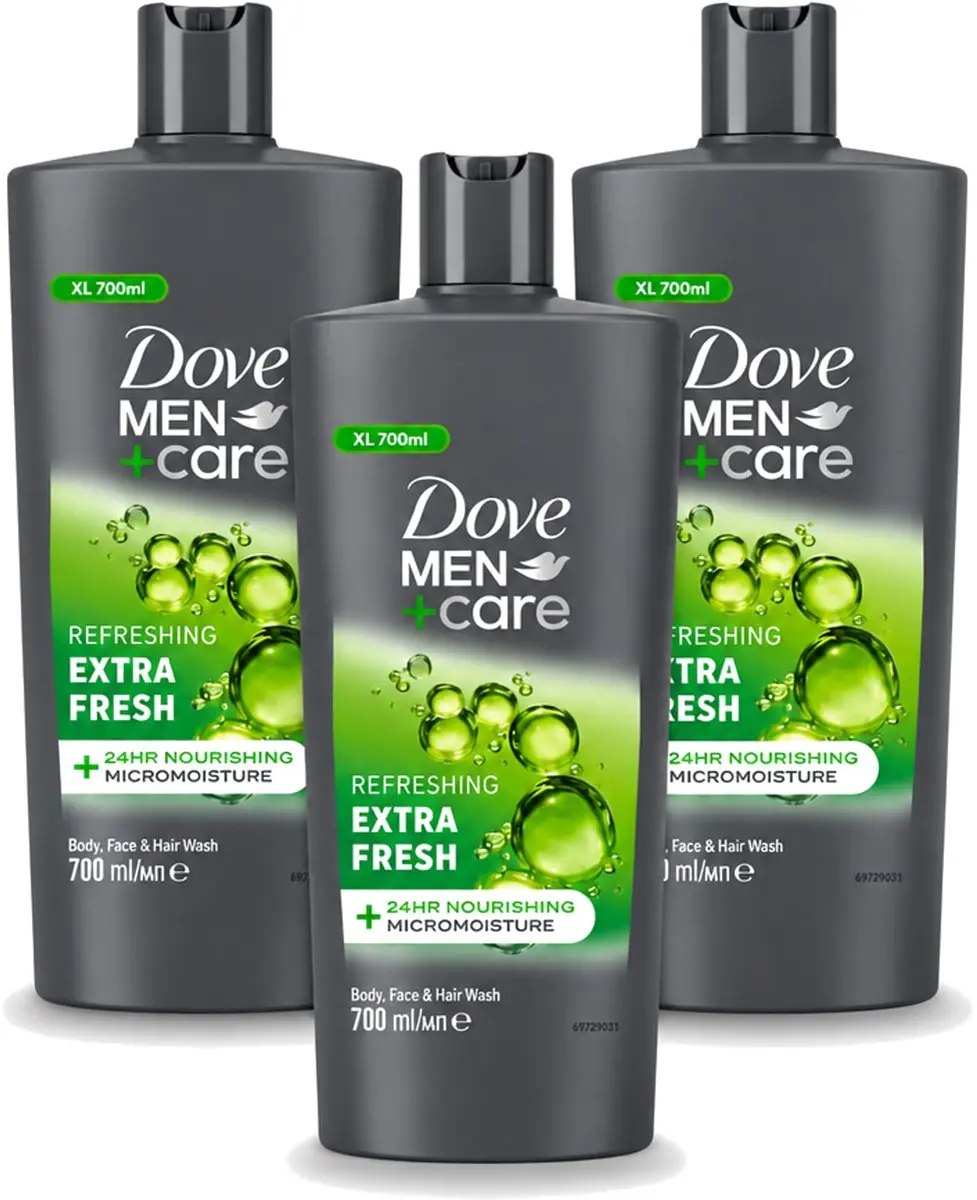 3 x Dove Men+Care