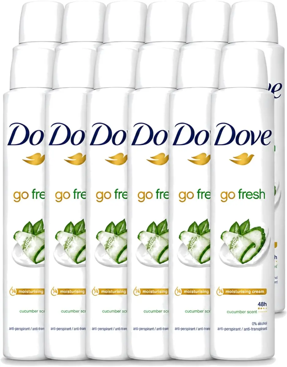 12 x Dove Go Fresh