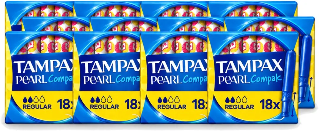 12 x Tampax Pearl Compak