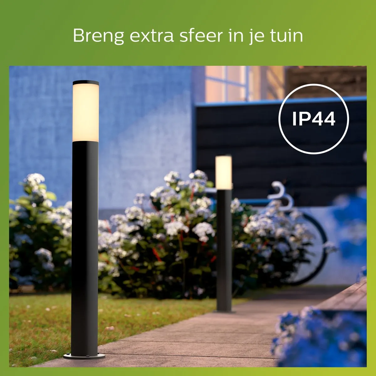 Philips LED UTRECHT Paalverlichting 20W - Antraciet