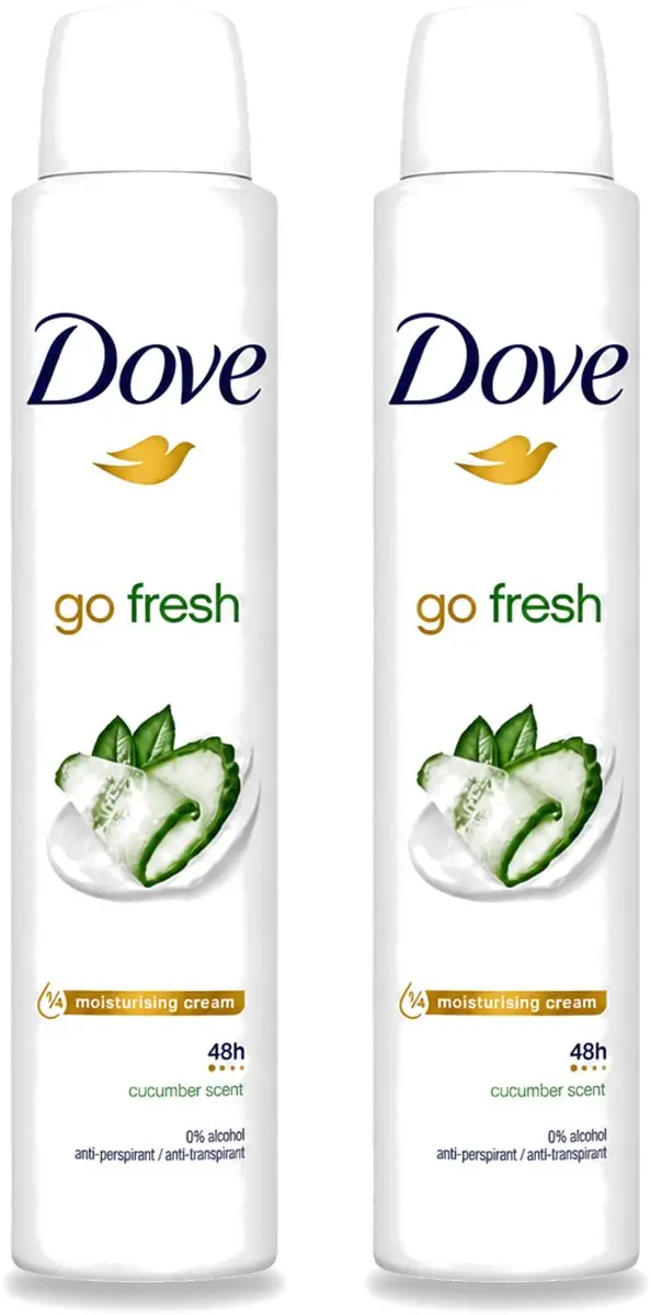 2 x Dove Go Fresh