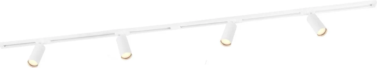 Ledvion LED Railverlichting 2M 6 Spots 2700K
