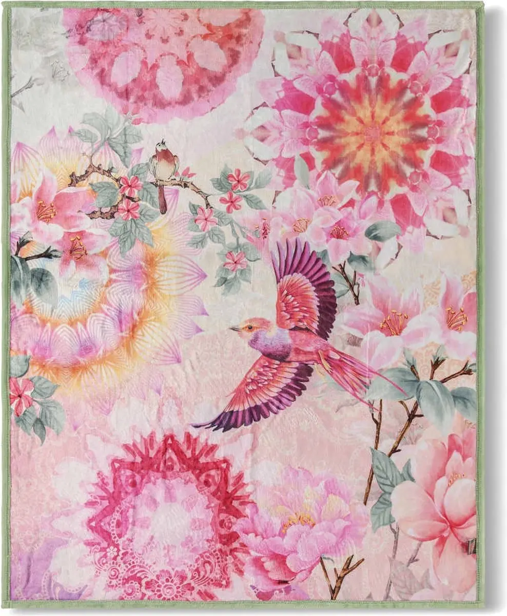 HIP Plaid EDEN 130x160 cm meerkleurig