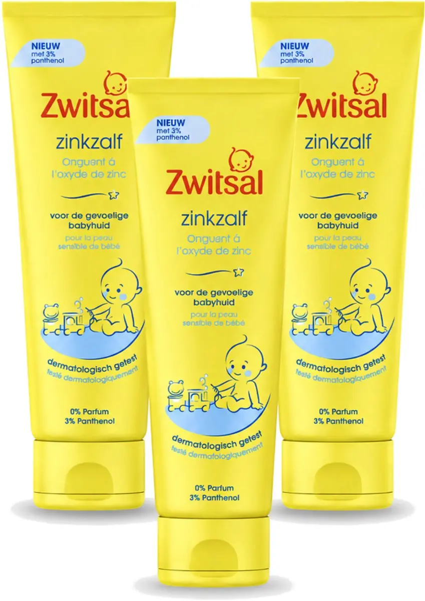 3 x Zwitsal 0% Parfum