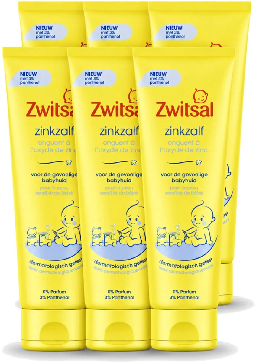 6 x Zwitsal 0% Parfum