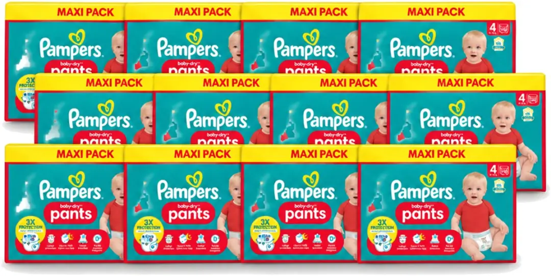 12 x Pampers