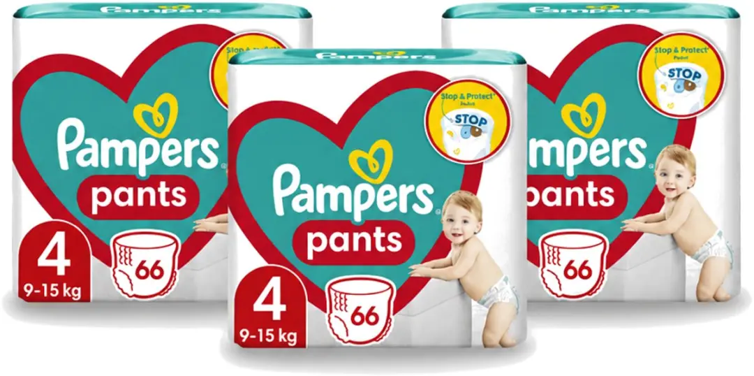 3 x Pampers